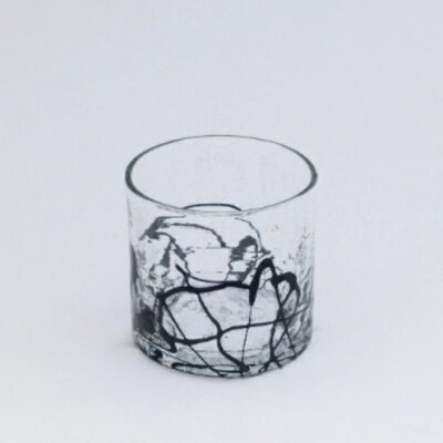 【RYUKYU GLASS WORKS 海風】ポロロカロック(ブラック)