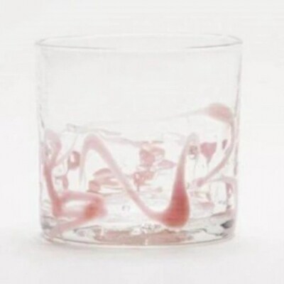【RYUKYU GLASS WORKS 海風】ポロロカロック(ピンク)