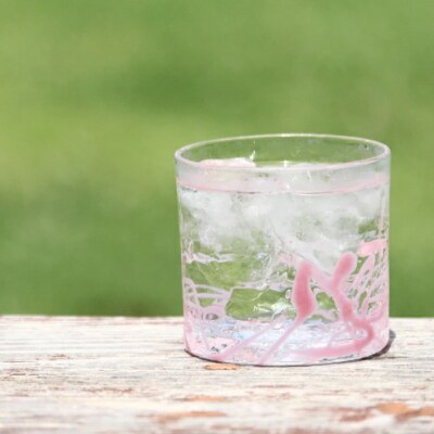 【RYUKYU GLASS WORKS 海風】ポロロカロック(ピンク)