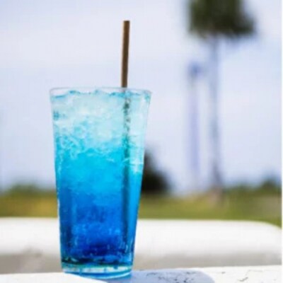 【RYUKYU GLASS WORKS 海風】オキナワオーシャン　ハイボールグラス