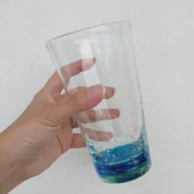 【RYUKYU GLASS WORKS 海風】オキナワオーシャン　ハイボールグラス