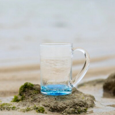 【RYUKYU GLASS WORKS 海風】オキナワオーシャン　ジョッキグラス