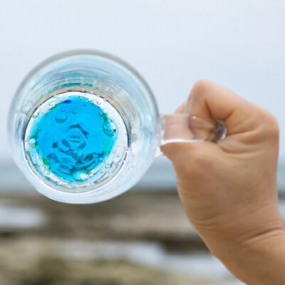 【RYUKYU GLASS WORKS 海風】オキナワオーシャン　ジョッキグラス