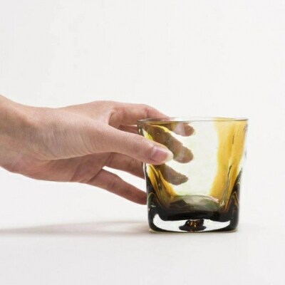 【RYUKYU GLASS WORKS 海風】ロックグラス(ガジュマル)