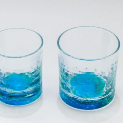【RYUKYU GLASS WORKS 海風】オキナワオーシャン　ロック(レギュラー)