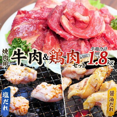 味付焼肉 300g×2P&鶏味付焼肉 たれ味 400g×2P塩だれ味 ×1P【冷凍】【tnk208】