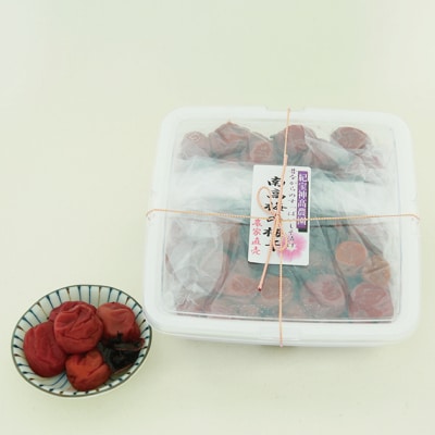 ご家庭用 数量限定 高須さんちの南高梅 しそ梅干し 1kg【utk002】