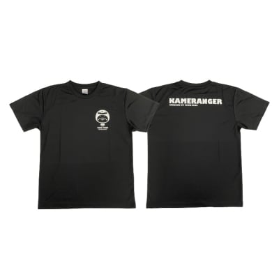 【紀宝町オリジナル】カメレンジャー ドライTシャツ【Lサイズ/ブラック】【mrm003-3-1】