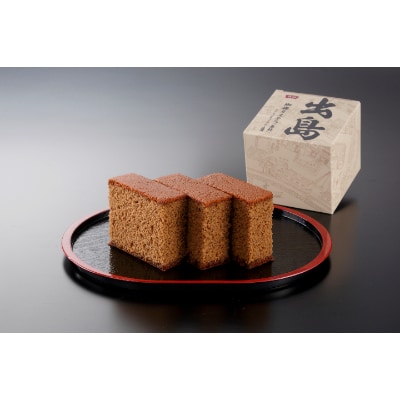 長崎カステラ3枚入6箱セット(定番、抹茶、コーヒー、檸檬)