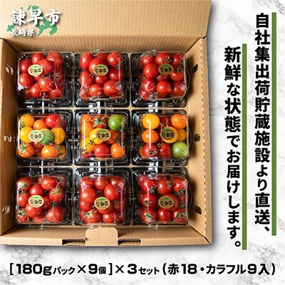愛果菜ミニトマト×3セット