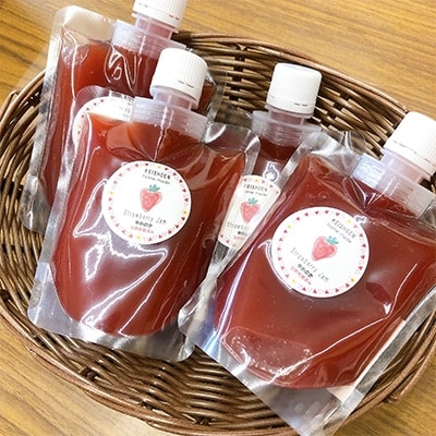 いちごジャム(パウチタイプ)4個セット