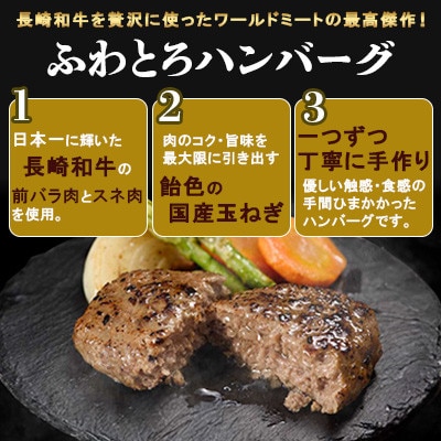 【毎月定期便】ながさきふわとろハンバーグ　150g×5個入全6回