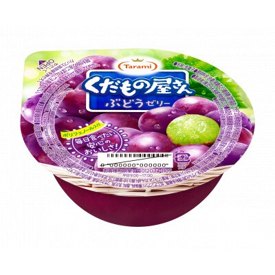 たらみ くだもの屋さん ぶどうゼリー 160g (1箱6個入)