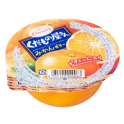 【2022年8月中旬発送】長崎県諫早市産　たらみ　くだもの屋さんみかん160g(1箱 6個入)