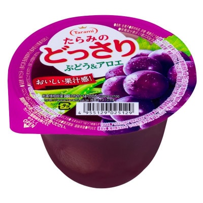 たらみのどっさり ぶどう&アロエ 230g (1箱 6個入)
