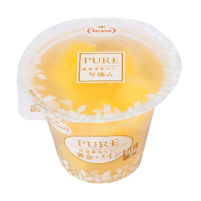 【2022年5月中旬発送】長崎県諫早市産 たらみ PURE 黄金パイン 270g(1箱 6個入)