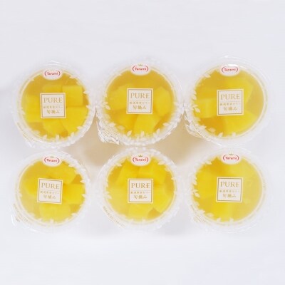 【2022年5月中旬発送】長崎県諫早市産 たらみ PURE 黄金パイン 270g(1箱 6個入)