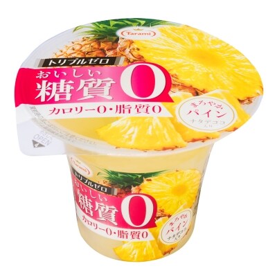 【2022年7月中旬発送】長崎県諫早市産 たらみ トリプルゼロ パイン 195g (1箱 6個入)