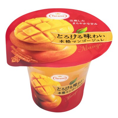 【2023年2月上旬発送】たらみ とろける味わい 本格マンゴージュレ 210g (1箱 6個入)
