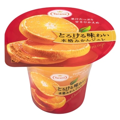 たらみ とろける味わい 本格みかんジュレ 210g (1箱 6個入)