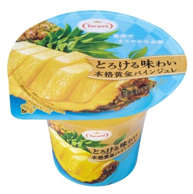 たらみ とろける味わい 本格黄金パインジュレ 210g (1箱 6個入)