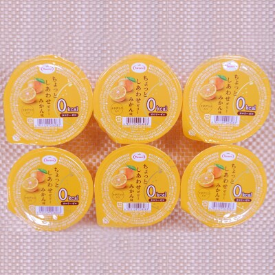 【2023年2月中旬発送】たらみ ちょっとしあわせ0kcal みかん味 155g (1箱 6個入)