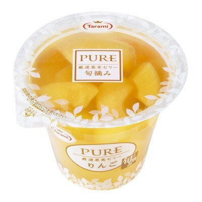 【2023年2月上旬発送】PURE 旬摘み りんご 270g (1箱 6個入)