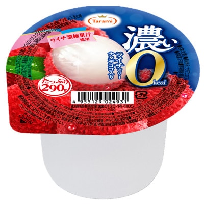 たっぷり290g　濃い0kcalライチゼリー 36個セット