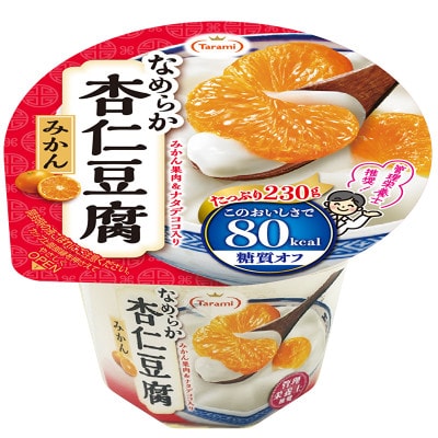 たらみ Tarami 80kcal 2種 各18個 計36個セット(杏仁豆腐みかん・杏仁豆腐白桃)