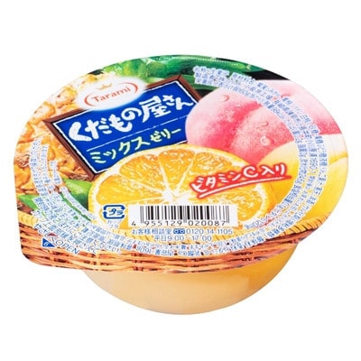【毎月定期便】たらみ くだもの屋さんミックス 160g (1箱 6個入)全3回