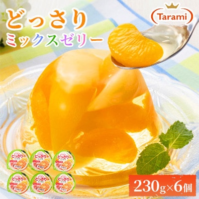 【毎月定期便】たらみのどっさり ミックス 230g (1箱 6個入)全6回