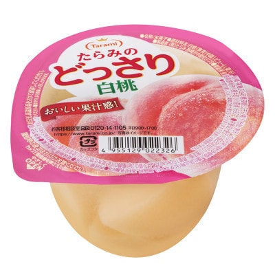 【毎月定期便】たらみのどっさり 白桃 230g (1箱 6個入)全9回
