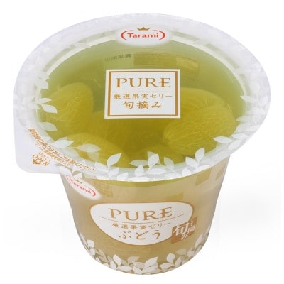 【毎月定期便】たらみ PURE ぶどう 270g (1箱 6個入)全6回