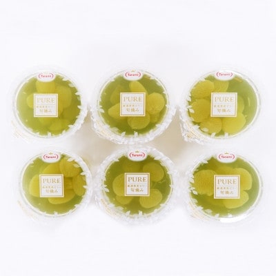 【毎月定期便】たらみ PURE ぶどう 270g (1箱 6個入)全6回