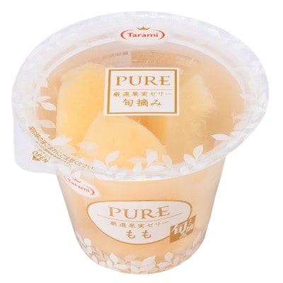 【毎月定期便】たらみ PURE もも 270g (1箱 6個入)全6回