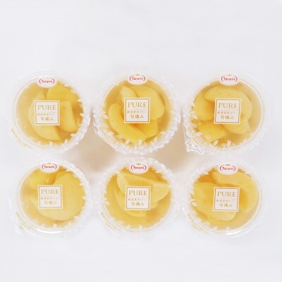 【毎月定期便】たらみ PURE もも 270g (1箱 6個入)全9回