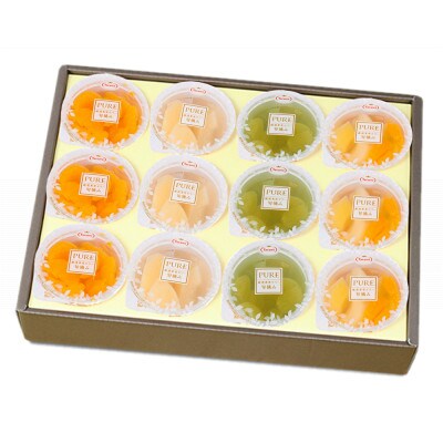 【毎月定期便】【贈答用】 たらみ PURE 詰め合わせ 12個セット全6回