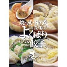 焼・蒸・茹・煮　四変化のよくばり餃子　40個