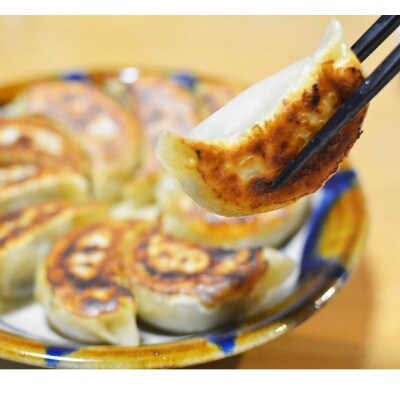 「杏てい」の雲仙あかね豚スライスチャーシュー(食べきりハーフサイズ)と大きな手づくり餃子20個セット