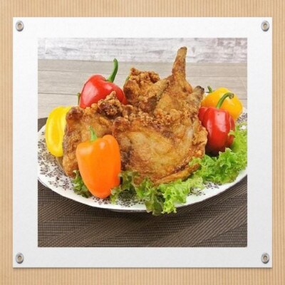 パーティーセット(丸鶏唐揚げ、骨付きもも唐揚げ3本、唐揚げ(調理済み)400g×3袋)