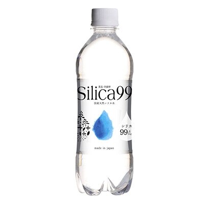 【2ヵ月毎定期便】天然炭酸水　Silica99　500ml×24本全6回