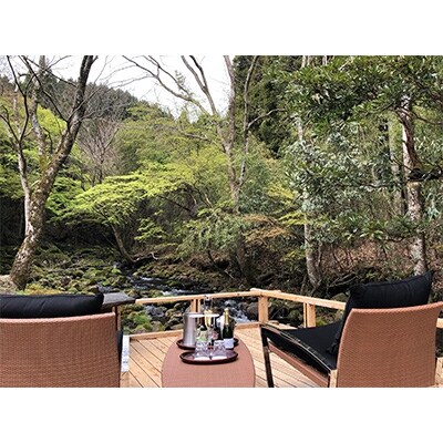 ゆふいん月燈庵ラグジュアリースイート　松琴亭に泊まる豊後牛しゃぶしゃぶ堪能1泊2食プラン2名様宿泊券