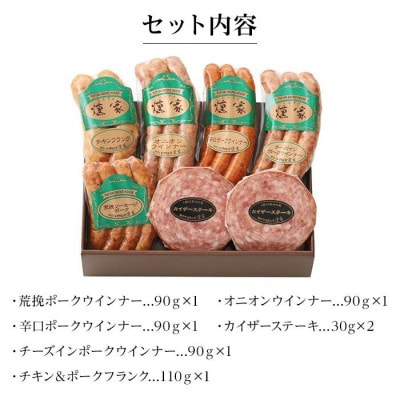 【由布院燻製工房 燻家】ソーセージセットB＜小分け7品セットしてお届け＞