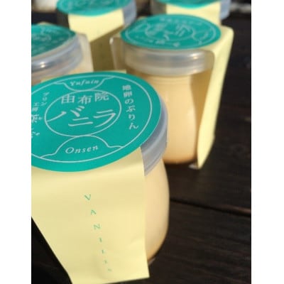 手作り 地卵プリン「バニラ」120g×6個 セット＜由布院温泉 蒸し舎＞