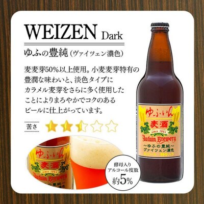 ゆふいんビール3種飲み比べセット(3種各2本　中瓶(500ml))