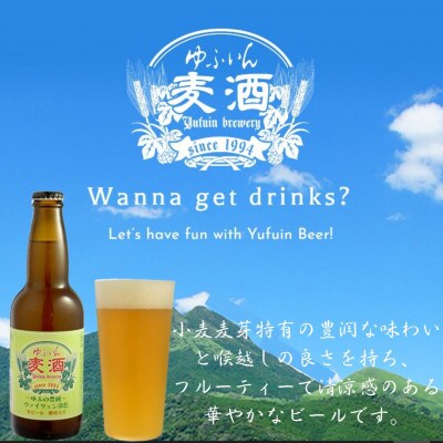 ゆふいんビール　2種飲み比べ20本セット(2種各10本/小瓶(330ml))