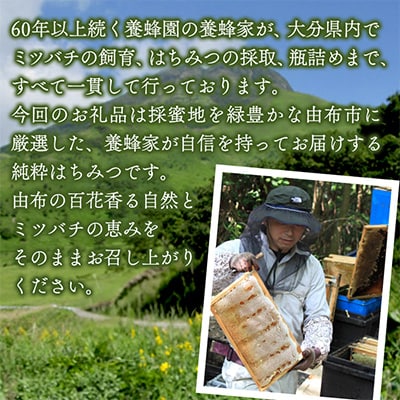 由布市産 「おおいた百花はちみつ」1kg