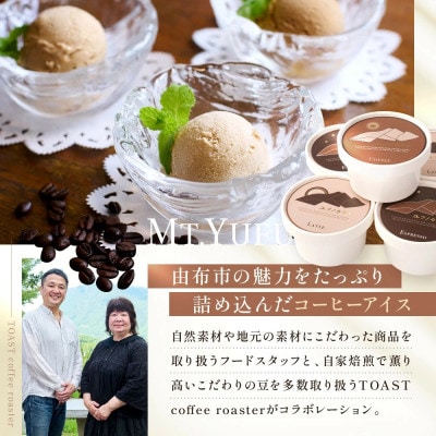 3種のコーヒーアイス食べ比べセット ～ユフノカタチ～