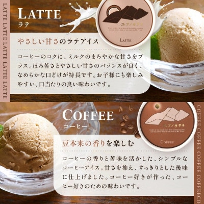 3種のコーヒーアイス食べ比べセット ～ユフノカタチ～