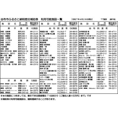 由布市(由布院、湯平、塚原高原)ふるさと納税宿泊補助券15,000円分【15,000円券×1枚】